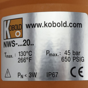 Kobold Füllstandsschalter NWS-R252000500 500mm 45bar NOV