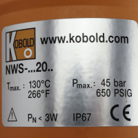 Kobold Füllstandsschalter NWS-R252000500 500mm 45bar NOV