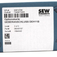 SEW Eurodrive Erweiterungskarte DEH11B 08243107 OVP