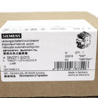 Siemens Leistungsschalter 3RV2711-0JD10 OVP