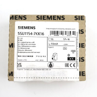 Siemens FI/LS-Schalter 5SU1154-7KK16 OVP