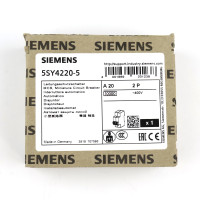 Siemens Leitungsschutzschalter  5SY4220-5 OVP