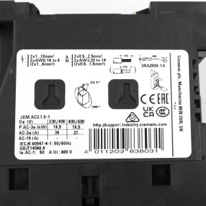 Siemens Leistungsschütz 3RT2028-2BB44-3MA0 OVP