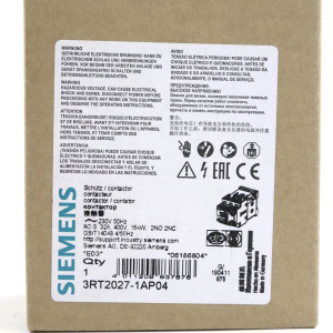 Siemens Leistungsschütz 3RT2027-1AP04 OVP