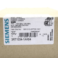 Siemens Schütz 3RT1034-1AK64 OVP
