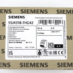 Siemens Leistungsschalter 5SJ4318-7HG42 OVP