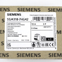 Siemens Leistungsschalter 5SJ4318-7HG42 OVP
