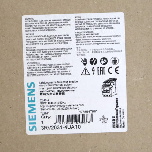 Siemens Leistungsschalter 3RV2031-4UA10 OVP
