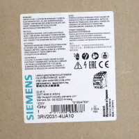 Siemens Leistungsschalter 3RV2031-4UA10 OVP