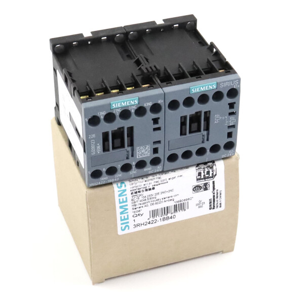 Siemens Hilfsschütz 3RH2422-1BB40 OVP