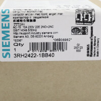 Siemens Hilfsschütz 3RH2422-1BB40 OVP