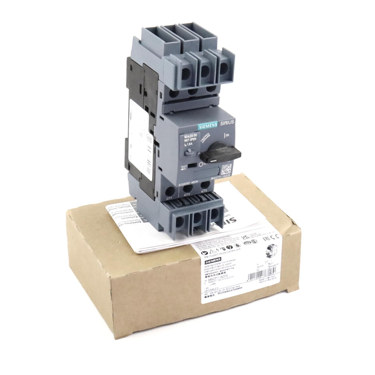 Siemens Leistungsschalter 3RV2711-1AD10 OVP