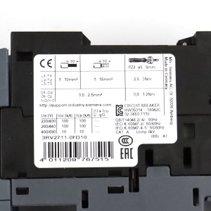 Siemens Leistungsschalter  3RV2711-0FD10 OVP