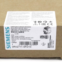 Siemens Leistungsschalter  3RV2711-0FD10 OVP