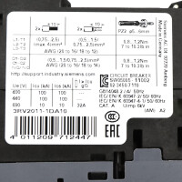 Siemens Verbraucherabzweig 3RA2110-1DD15-1BB4 NOV