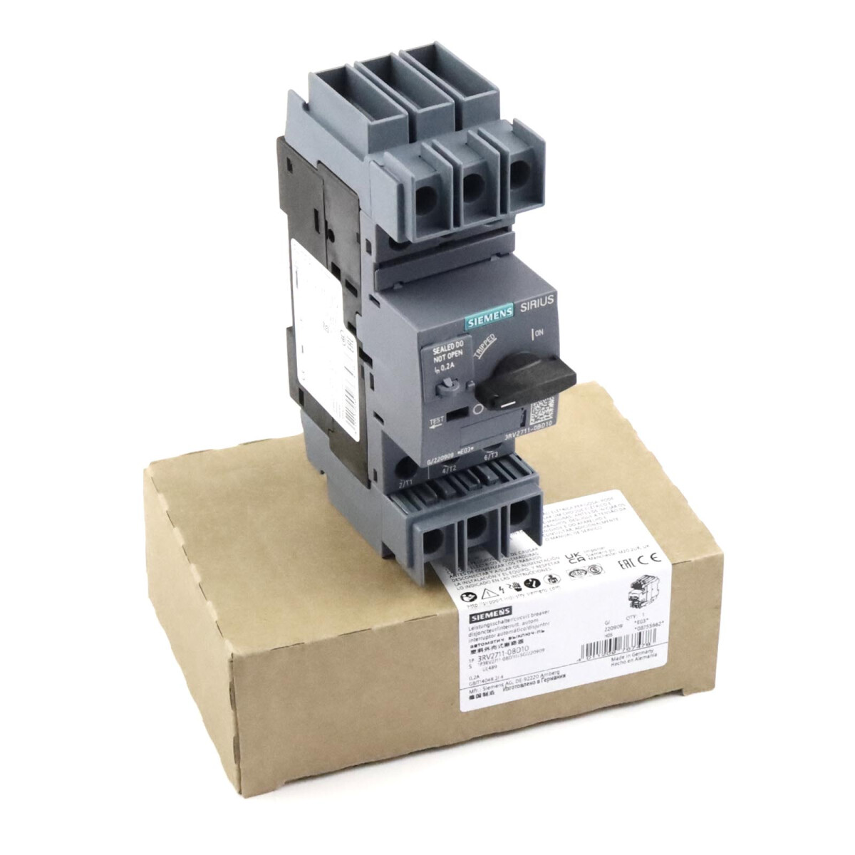 Siemens Leistungsschalter 3RV2711-0BD10 OVP