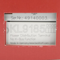 Beckhoff Potenzialverteilungsklemme KL9185 OVP