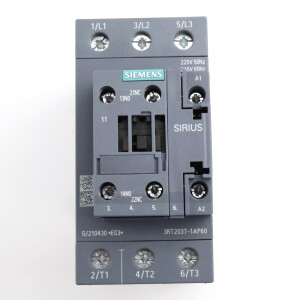 Siemens Leistungsschütz 3RT2037-1AP60 OVP