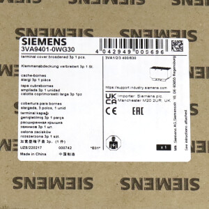 Siemens Klemmenabdeckung 3VA9401-0WG30 OVP