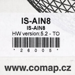 MOTORTECH ComAp Analogeingangsmodul IS-AIN8 63.50.002 OVP