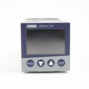 JUMO dTRON 316 Kompaktregler 703041/181-180-25/000 00624554 OVP