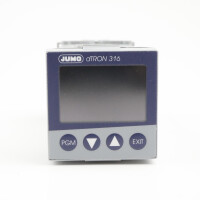 JUMO dTRON 316 Kompaktregler 703041/181-180-25/000 00624554 OVP