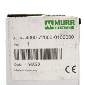 Murr elektronik Steckdose 4000-72000-0160000 OVP