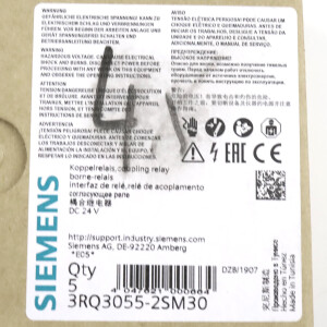 Siemens Koppelrelais 3RQ3055-2SM30 (5Stk.) OVP