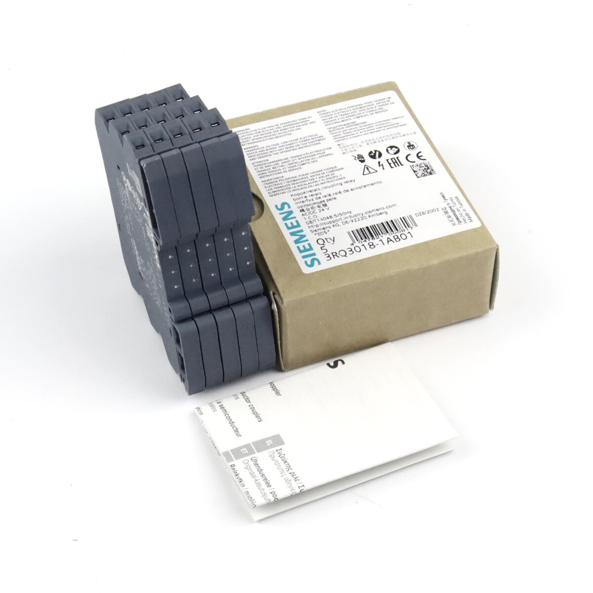Siemens Koppelrelais 3RQ3018-1AB01 (5Stk.) OVP