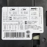 Siemens Leistungsschalter 3RV2031-4KA10 NOV