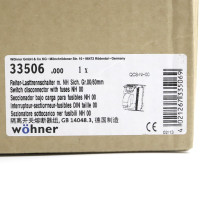 Wöhner Lasttrennschalter 33506 OVP