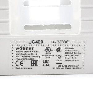 Wöhner Halter f. zylindrische Sicherungen 33308 OVP