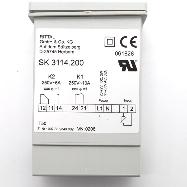 RITTAL Schaltschrank-Temperaturanzeige SK 3114.200 OVP