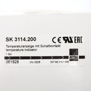RITTAL Schaltschrank-Temperaturanzeige SK 3114.200 OVP