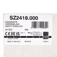 RITTAL Sicherheitsverriegelung SZ 2418.000 OVP