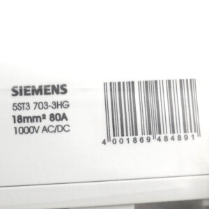 Siemens Stiftsammelschiene 5ST3703-3HG OVP