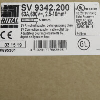 RITTAL Anschlussadapter SV 9342.200 OVP