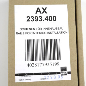 RITTAL Schiene für Innenausbau AX 2393.400 (4Stk.) OVP