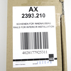 RITTAL Schiene für Innenausbau AX 2393.210 (4Stk.) OVP