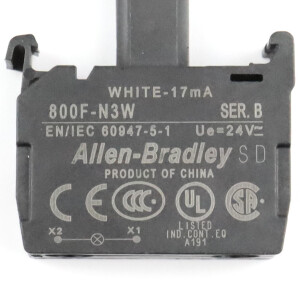 Allen Bradley LED Modul 800F-N3W SER B. (10Stk.) OVP