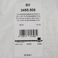 RITTAL Leiteranschlussklemme SV 3455.505 (10Stk.) OVP