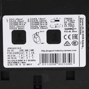 Siemens Schütz 3RT2023-1BB40 NOV