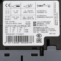 Siemens Leistungsschalter 3RV2021-1HA20 GEB