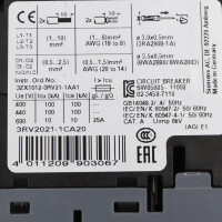 Siemens Leistungsschalter 3RV2021-1CA20 GEB