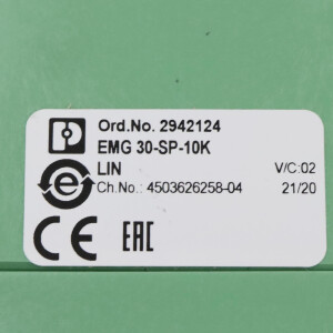 Phoenix Contact Sollwertgeber EMG 30-SP-10K LIN 2942124 NOV