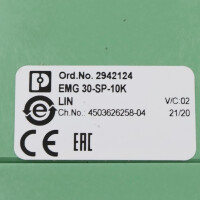 Phoenix Contact Sollwertgeber EMG 30-SP-10K LIN 2942124 NOV