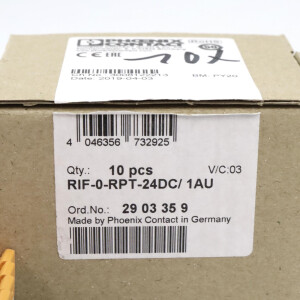 Phoenix Contact Relaismodul RIF-0-RPT-24DC/ 1AU 2903359 (10Stk.) OVP