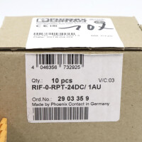 Phoenix Contact Relaismodul RIF-0-RPT-24DC/ 1AU 2903359 (10Stk.) OVP
