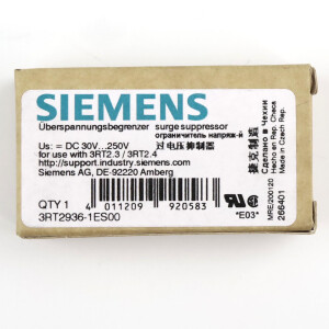 Siemens Überspannungsbegrenzer 3RT2936-1ES00 OVP