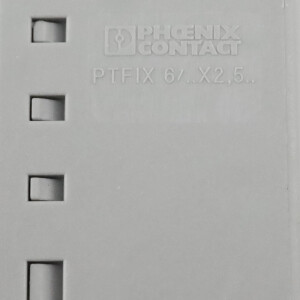 Phoenix Contact Verteilerblock PTFIX 6/6X2,5-NS15A GY 3274166 (10Stk.) OVP